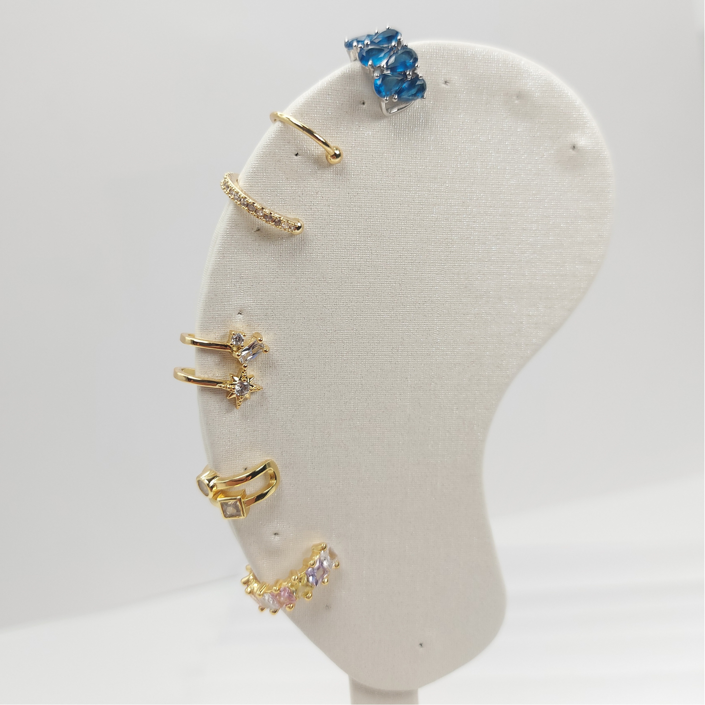 Blue Ear cuff